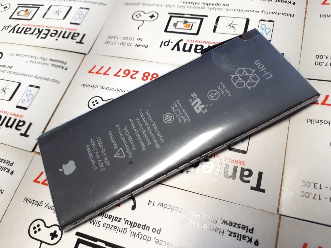 Iphone 6 6s oryginalna bateria 7 8 wymiana w cenie Apple SERWIS GSM