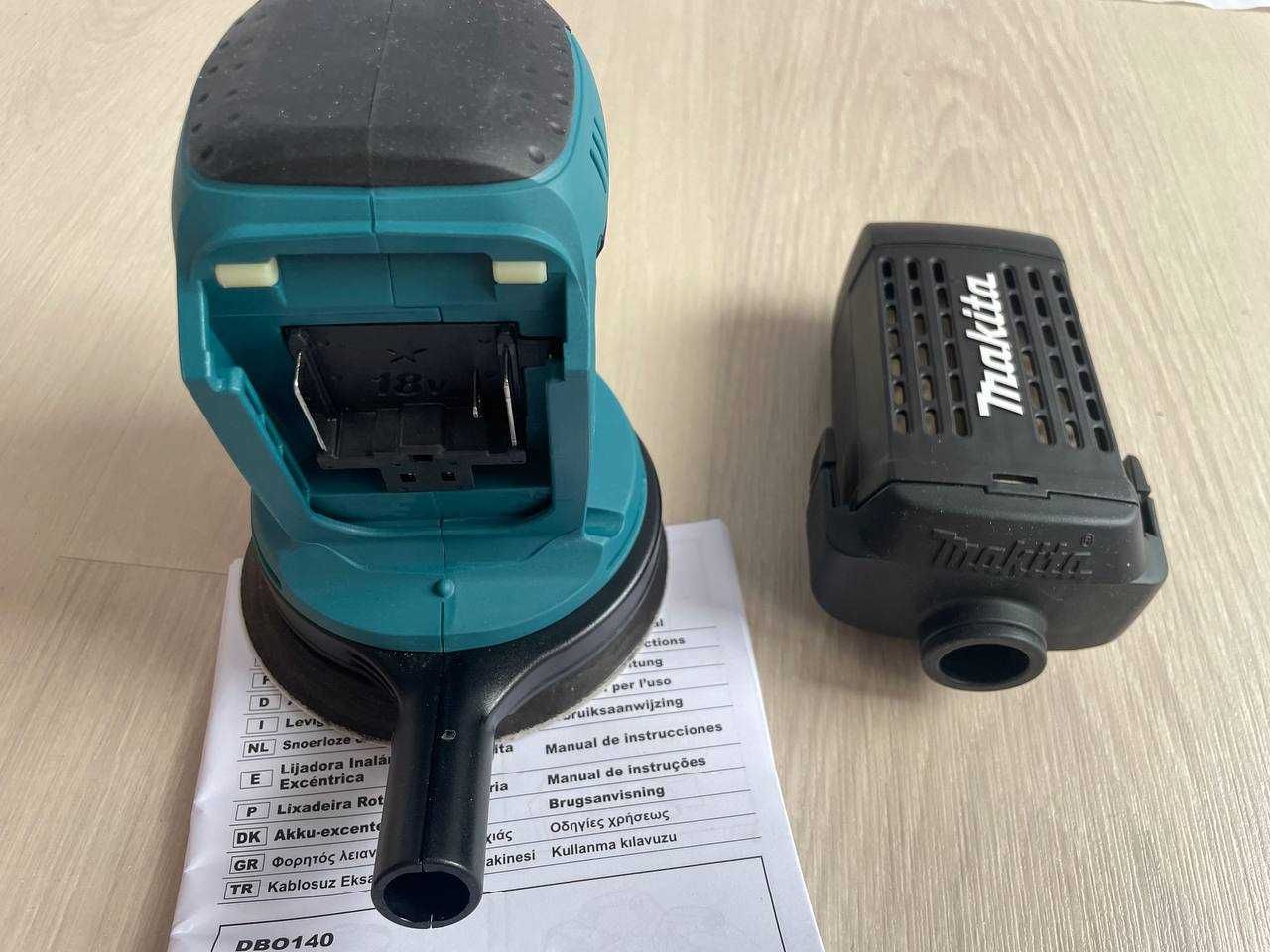 Makita Dbo180Z Szlifierka, Niebieski/Czarny, 125 mm 1106