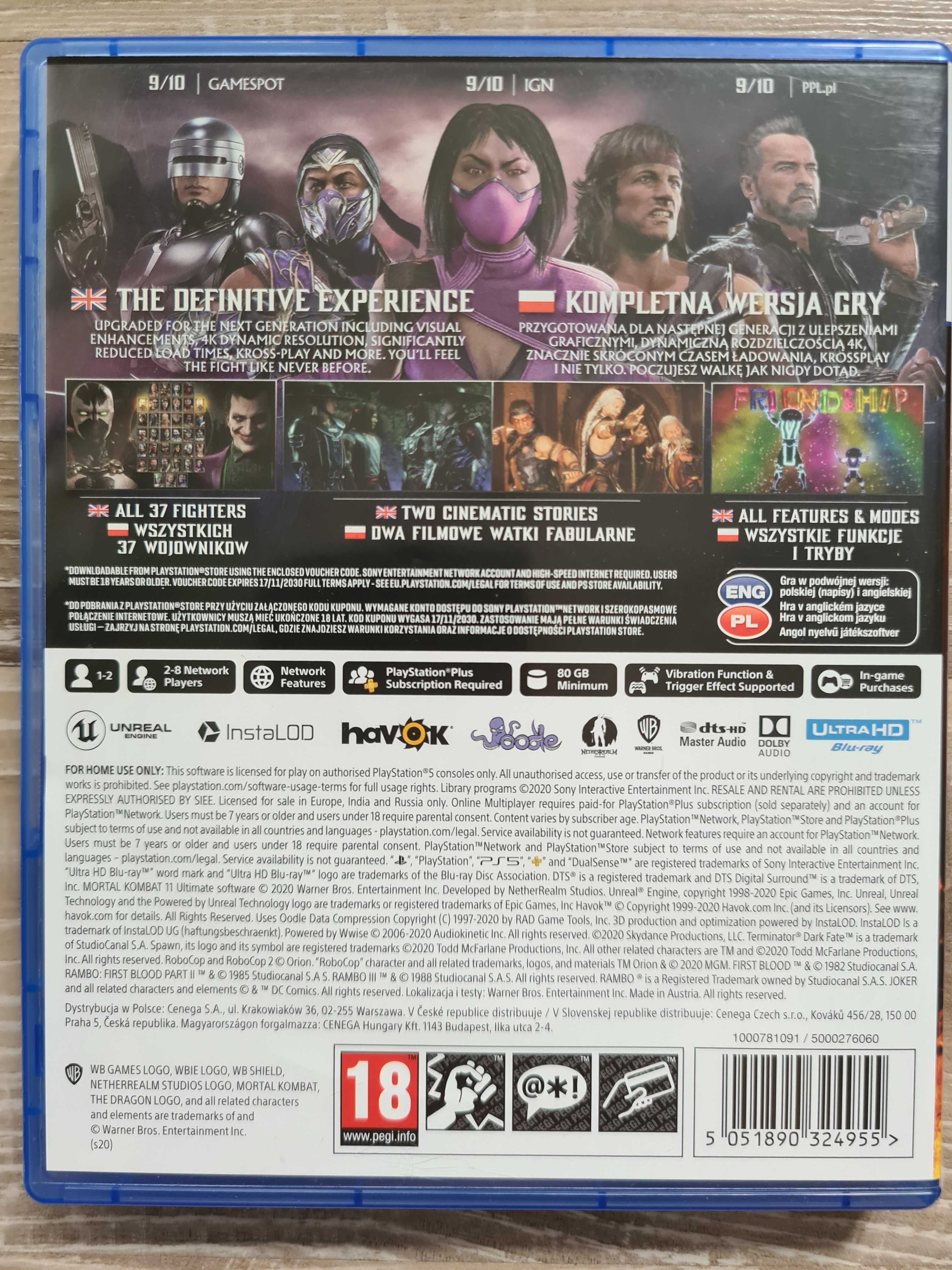 Gra Mortal kombat 11 Ultimate PS5