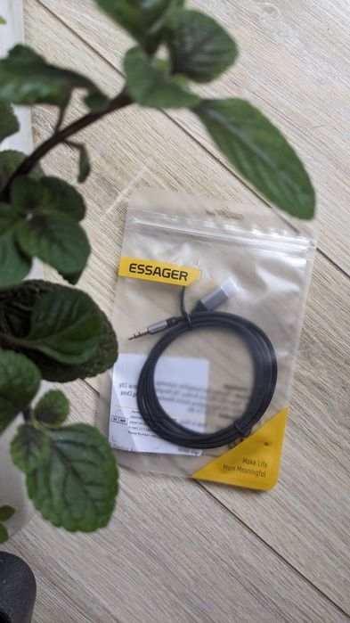 Перехідник Essager tape-c to 3.5mm jack