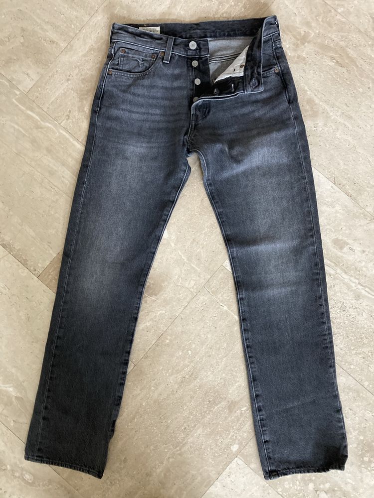 Spodnie jeansy męskie Levis 501 Premium W28 L 32 Nowe
