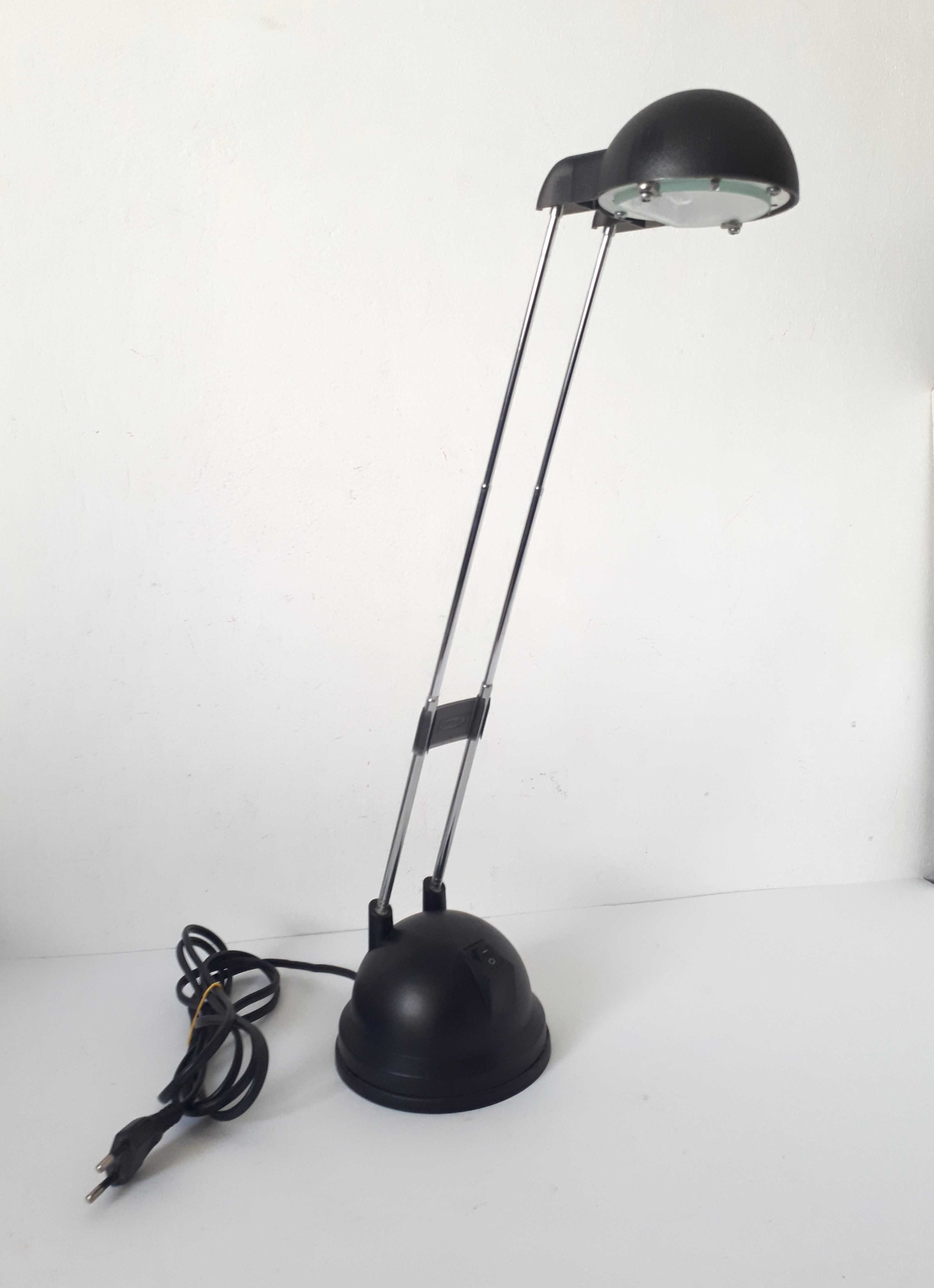 lampka biurkowa Ikea halogenowa czarna regulowana
