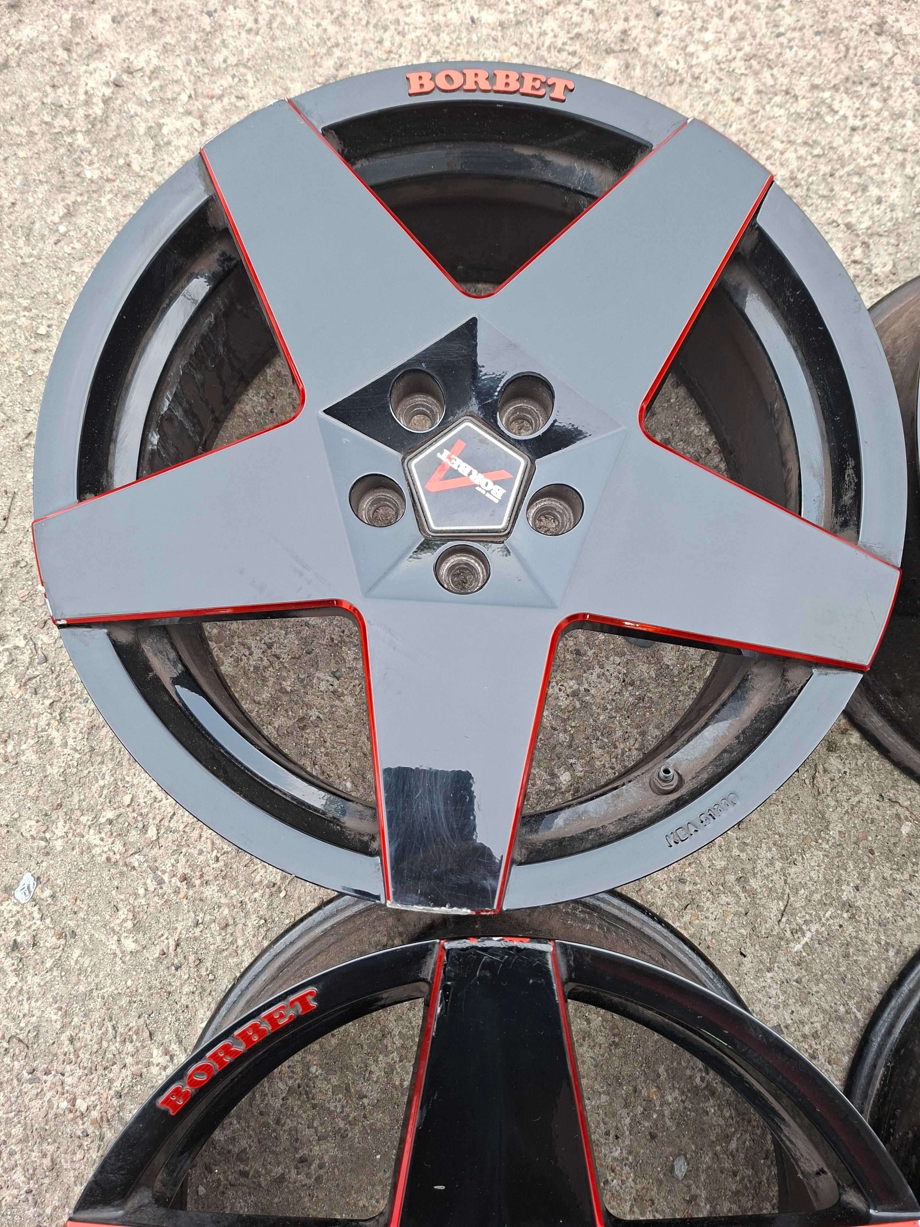 Felgi aluminiowe Borbet A 18 8" 5x112 ET45 Audi Volkswagen komplet