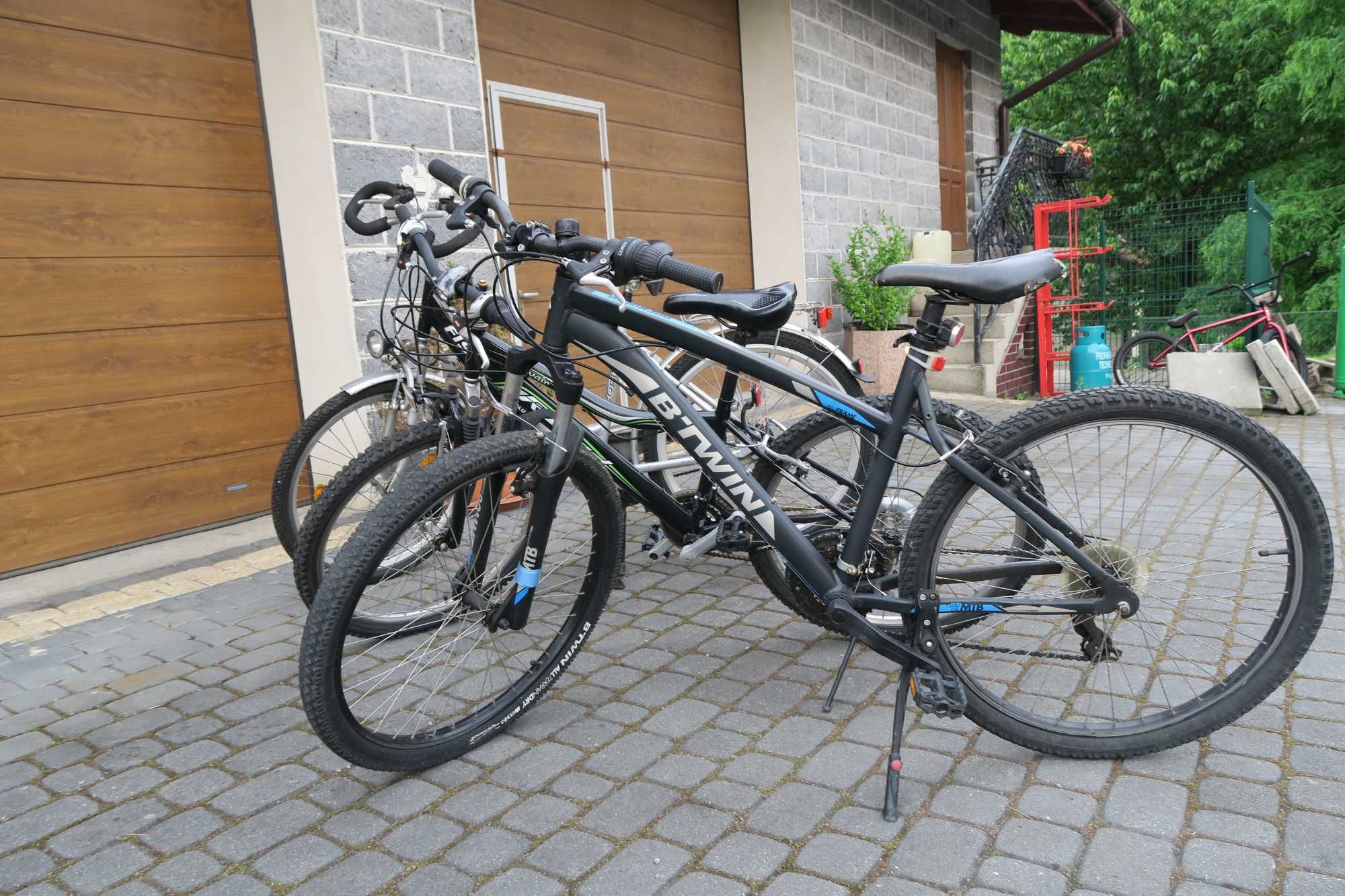 Rower R'Land convair, B'Twin rockrider 340, Fischer