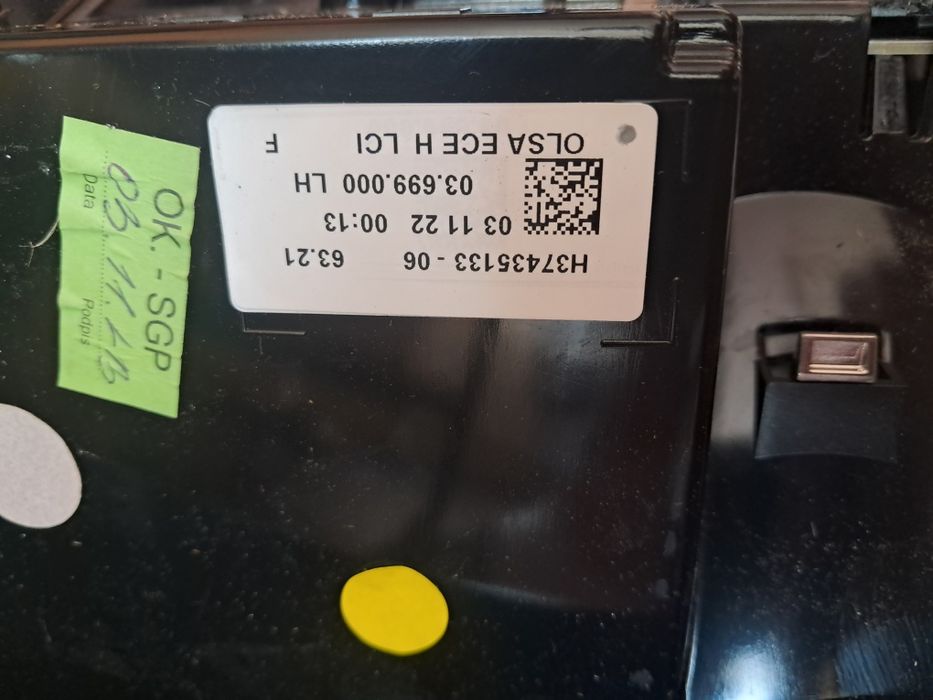 Lampa tył Union Jack - Mini F55 / F56 / F57 - LIFT- LEWA - LCI - VAT23