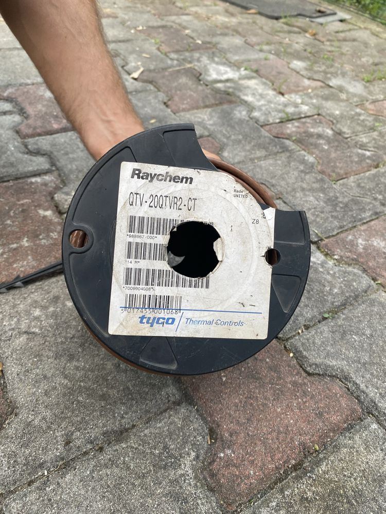 Kabel QTVR samoregulujacy przewód grzewczy RAYCHEM 64W/m