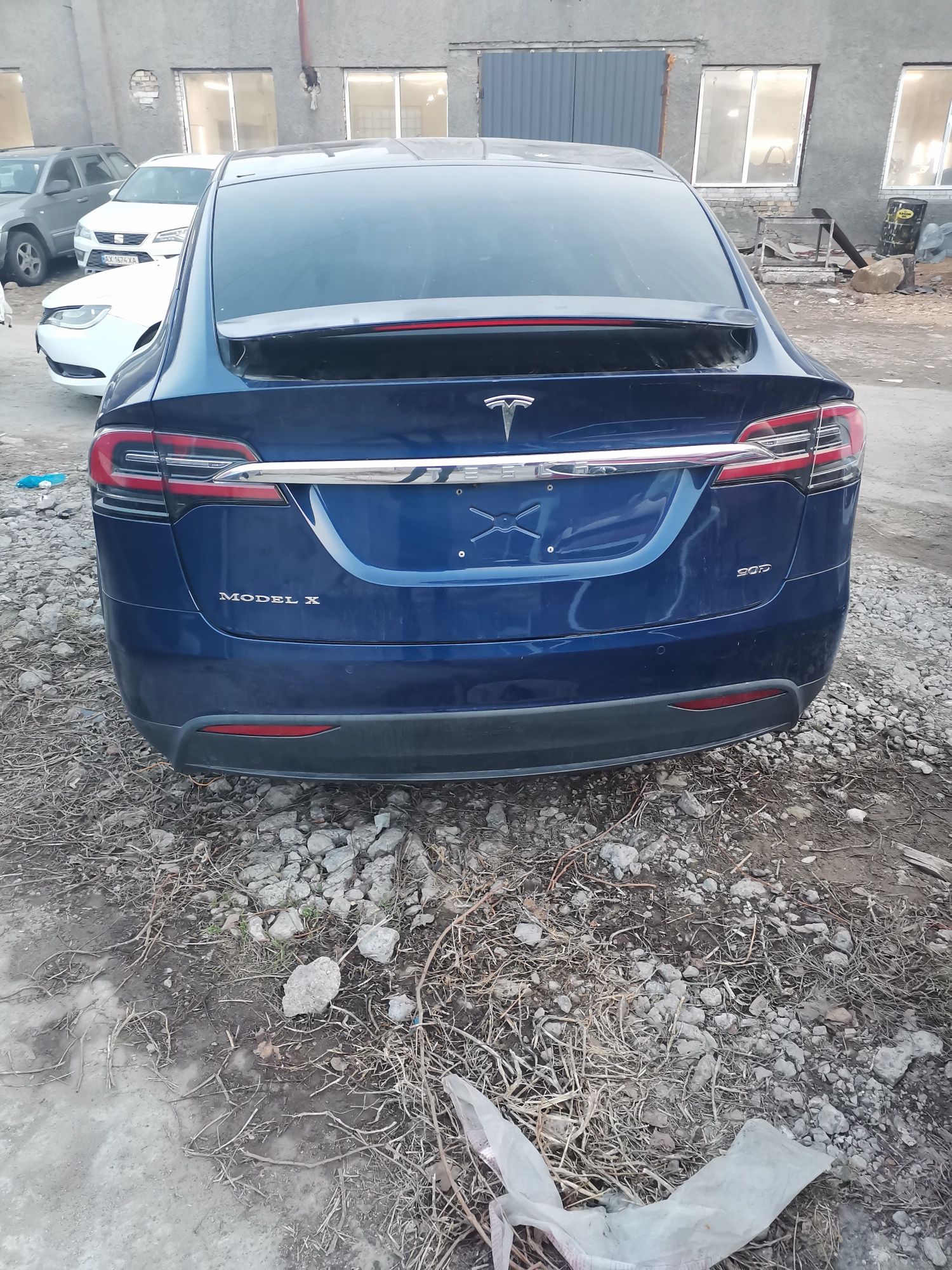 Tesla Model X 2017 разборка