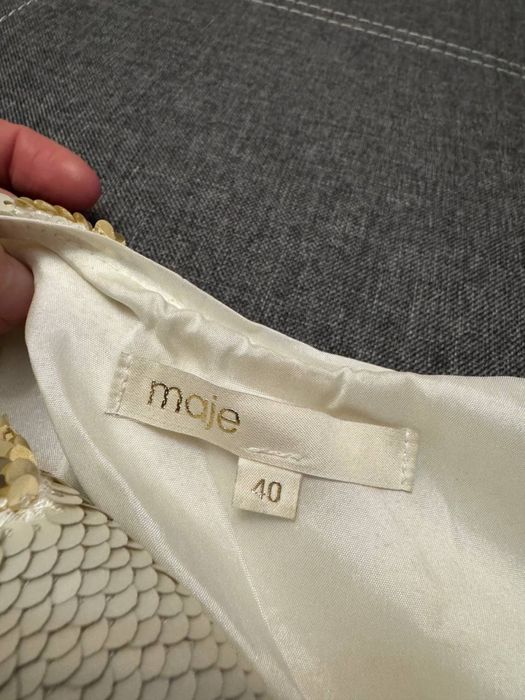 Шикарна вечірня сукня maje в паєтки