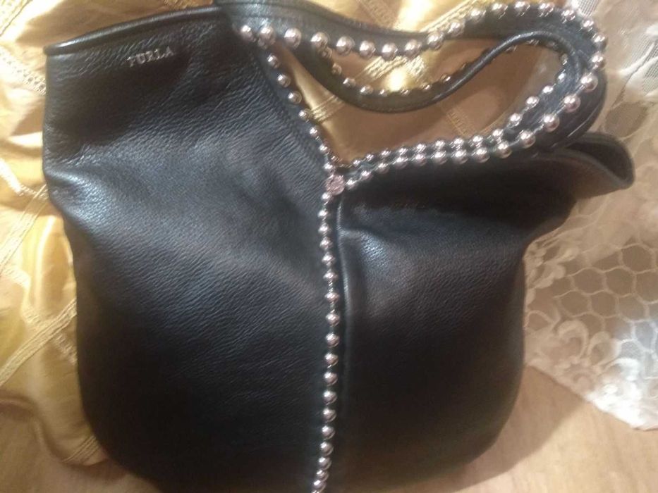 Сумка кожаная FURLA Италия скидка  !