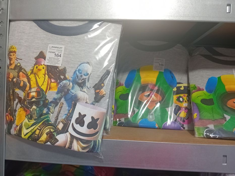 Piżama długi rękaw bawełna 100% traktor , koparka,strażak