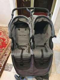 Коляска для двойни BRITAX B-Agile DOUBLE (Steel Grey)