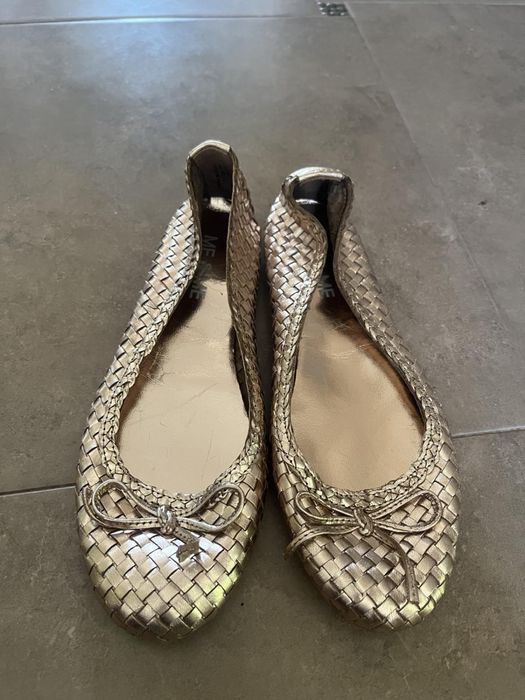 Золотисті балетки Me&Me 38 р.