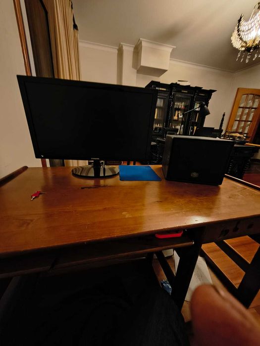 desktop I7 com Monitor Samsung 24" disco ssd w10 e office