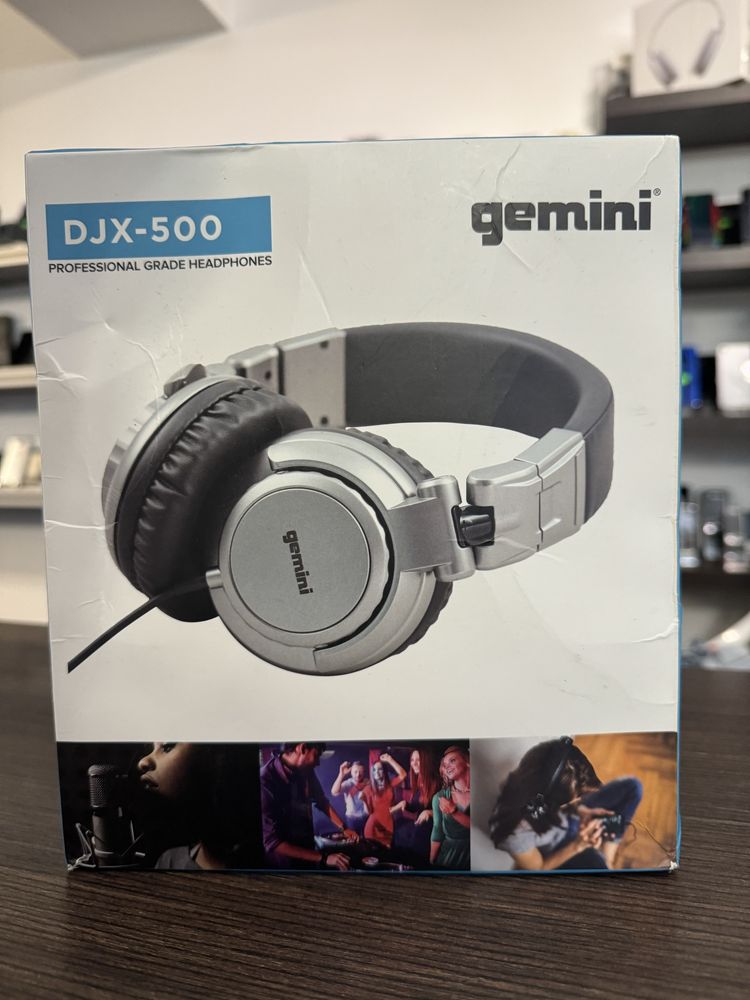 Słuchawki Gemini DJX-500 Professional DJ Headphones Poznań Długa 14