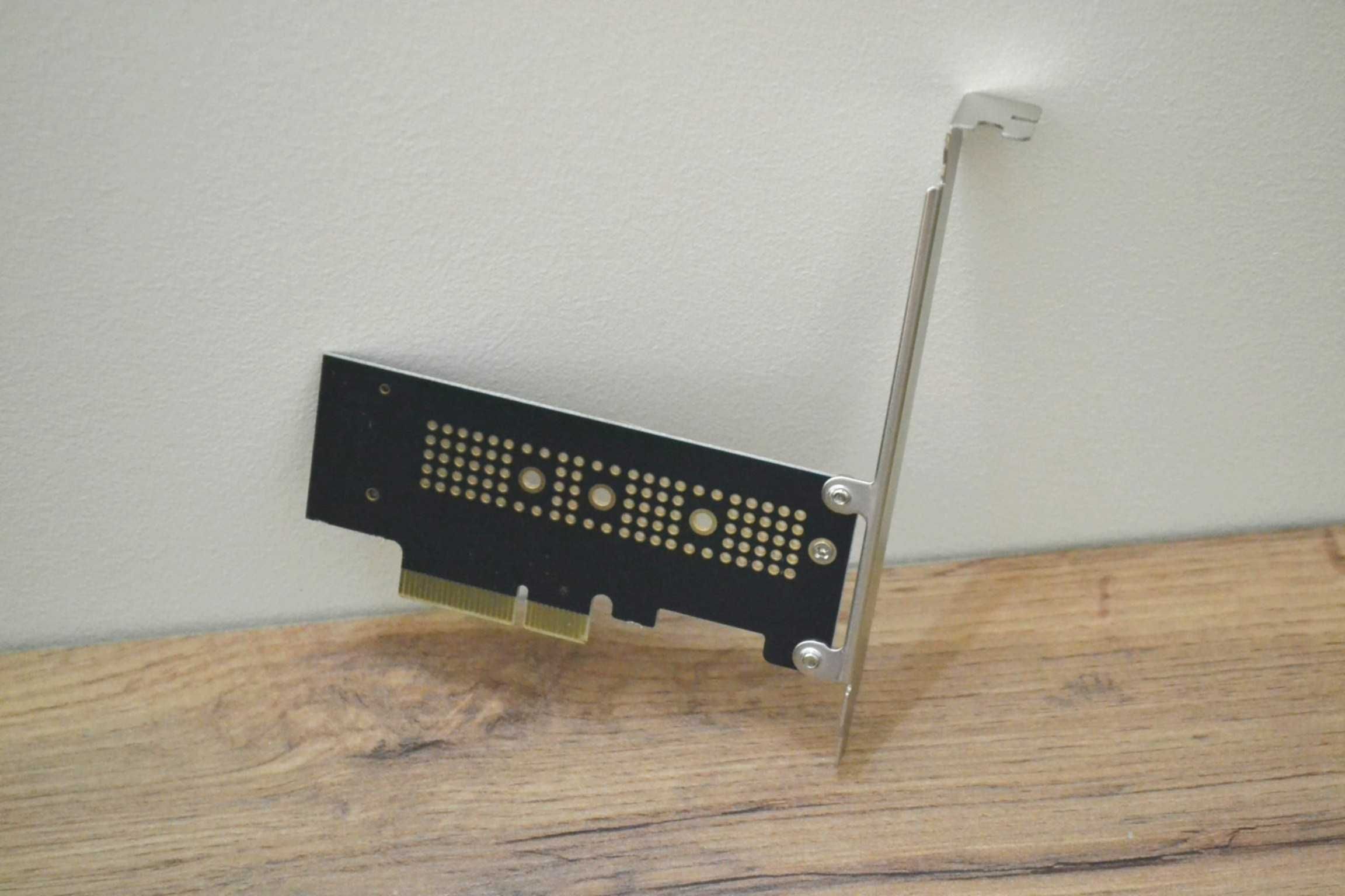 karta adapter przejściówka dla dysku SSD M.2 NVME na PCI Express 24h