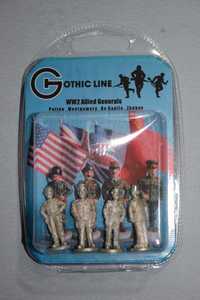 Mini figuras Miniaturas-Metal-2 Guerra Mundial-Modelismo-Gothic Line