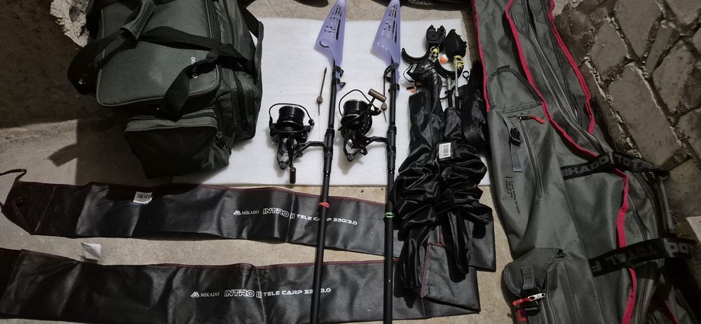 Sprzedam sprzęt wędkarski w bardzo dobrym stanie bez żadnych uszkodzeń