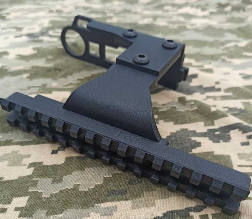 Кронштейн для АК з планкою Пікатіні, посилений, сталь, легкий