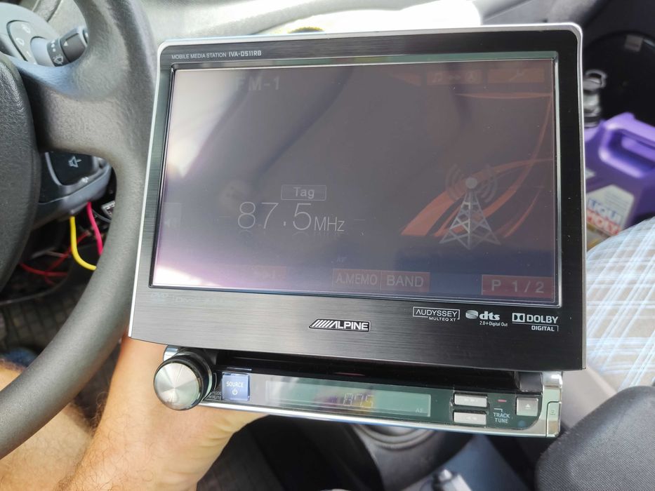 Radio ALPINE IVA-D511RB 1din wysuwany wyświetlacz Sony Hifonics Jbl