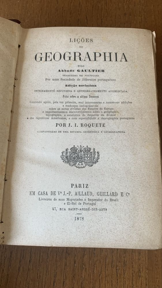 Lições de Geographia
