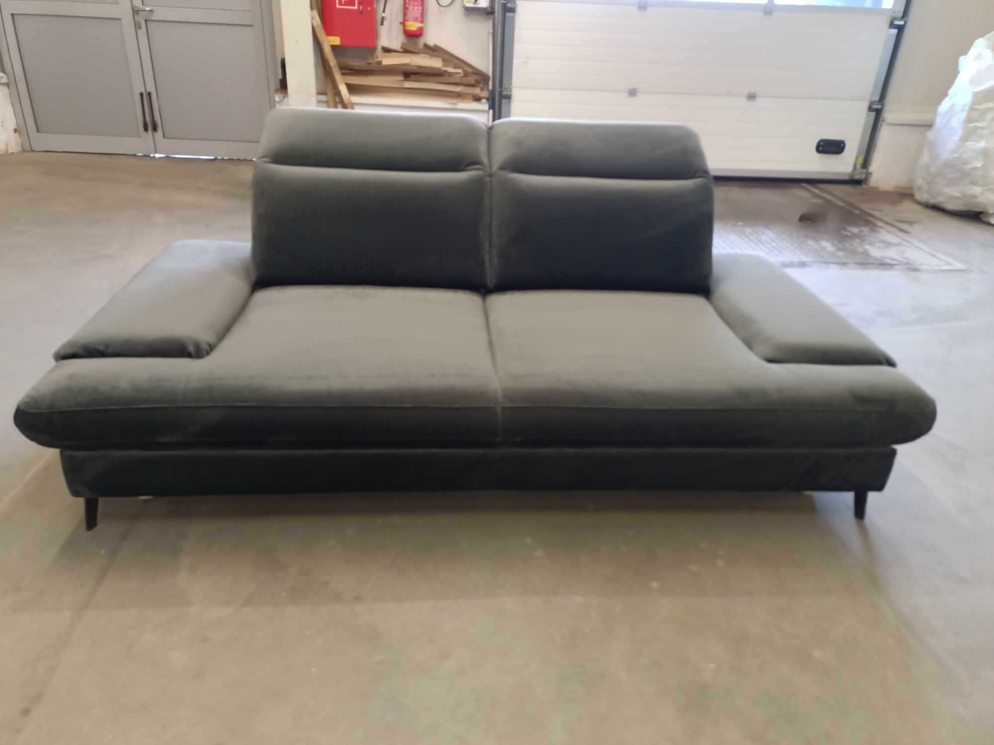 Sofa rozkładana 3-osobowa FIJI grafitowa || NOWA || #ŁAP MEBEL -30%