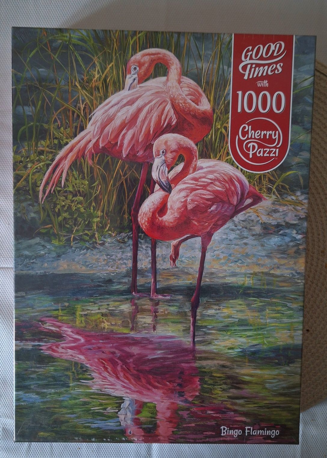 Puzzle 1000, Flamingi