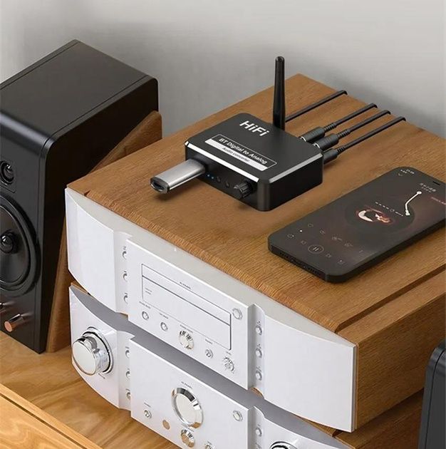 BLS-B35 SPDIF з Bluetooth, приймач перетворювач аудіосигналів