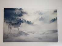 Obraz wilk 70x110 cm