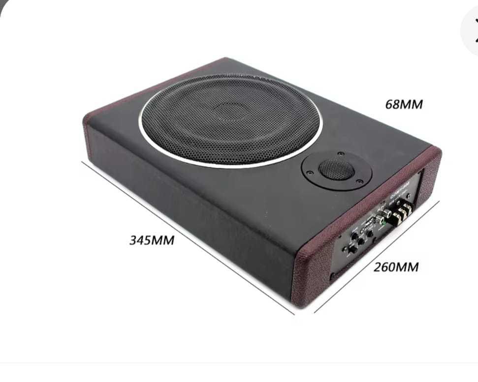 Subwoofer Slim do samochodowy bez okablowania