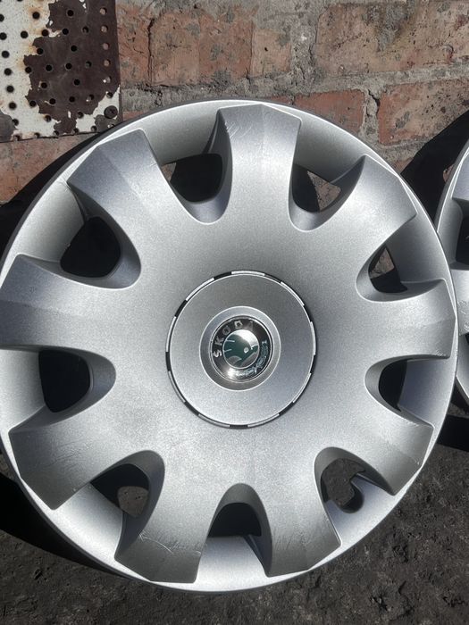 Колпакі шкода R15 комплект оригінал