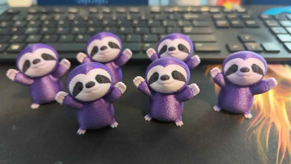 Painted Sloth 'Sherbert'64575244442369120