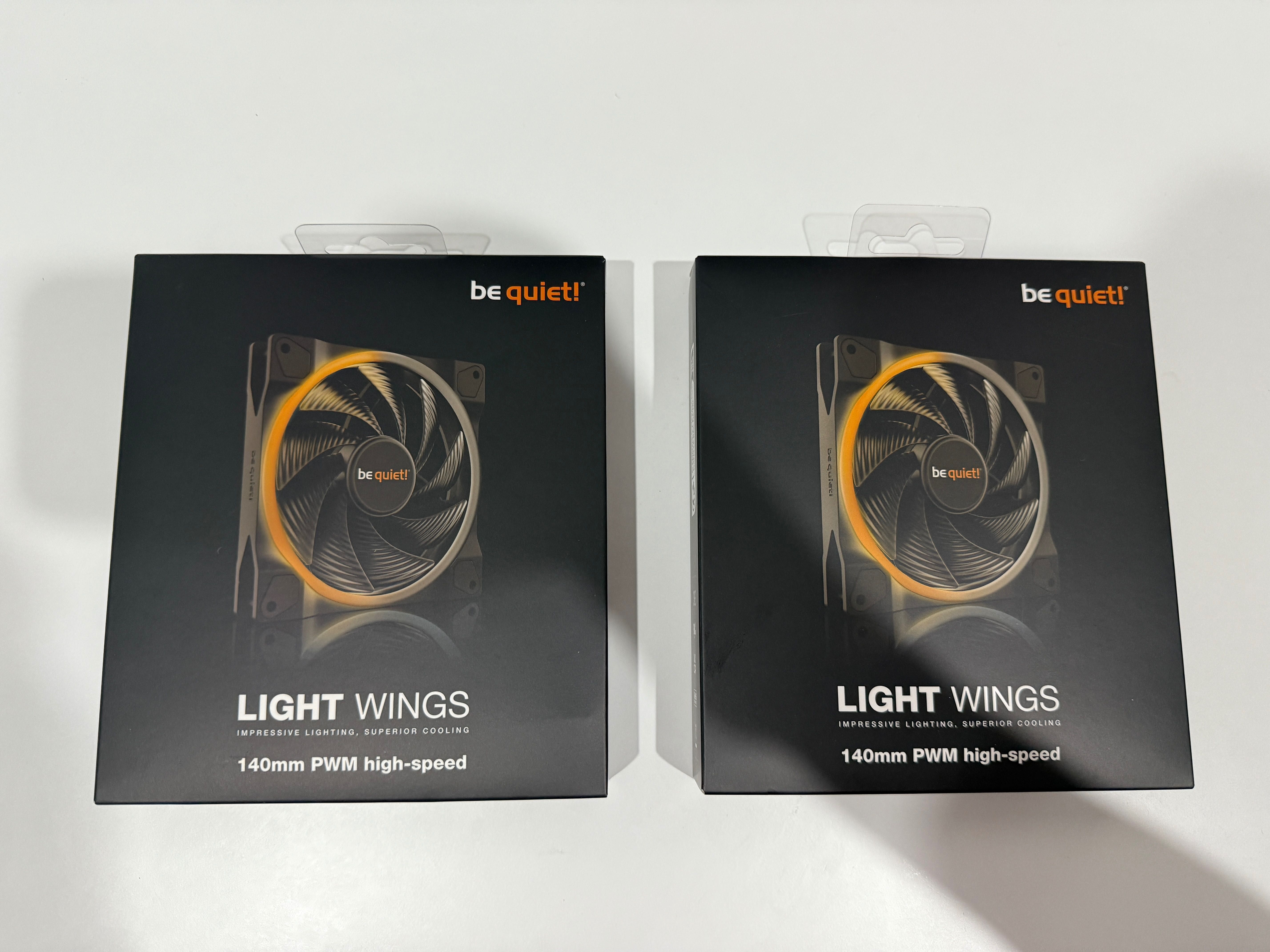 be quiet! Light Wings 140mm PWM high-speed x2
