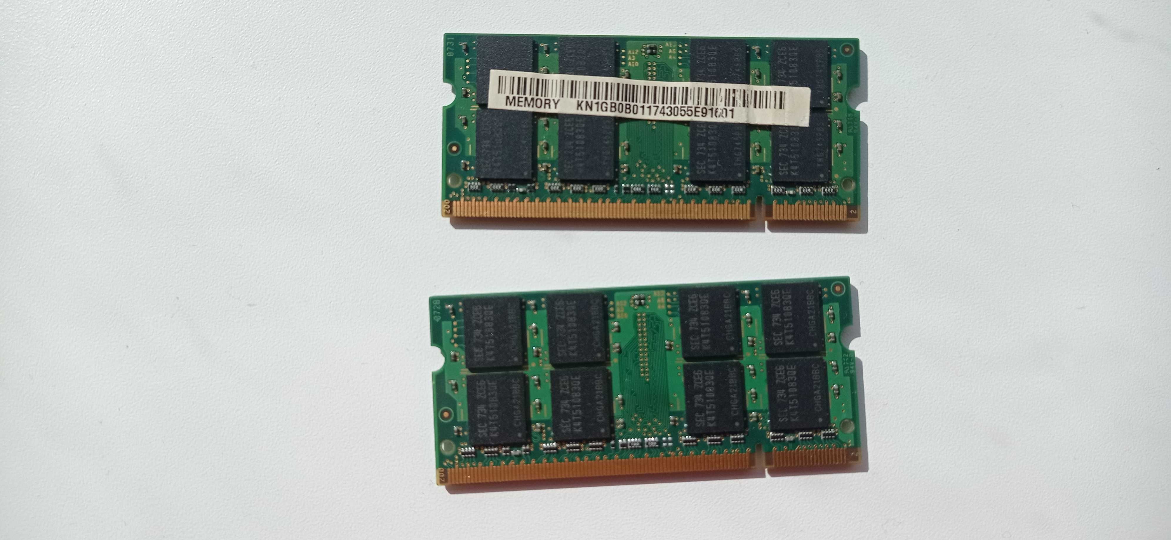 Оперативная память на ноутбук DDR2 1Gb (6шт.)