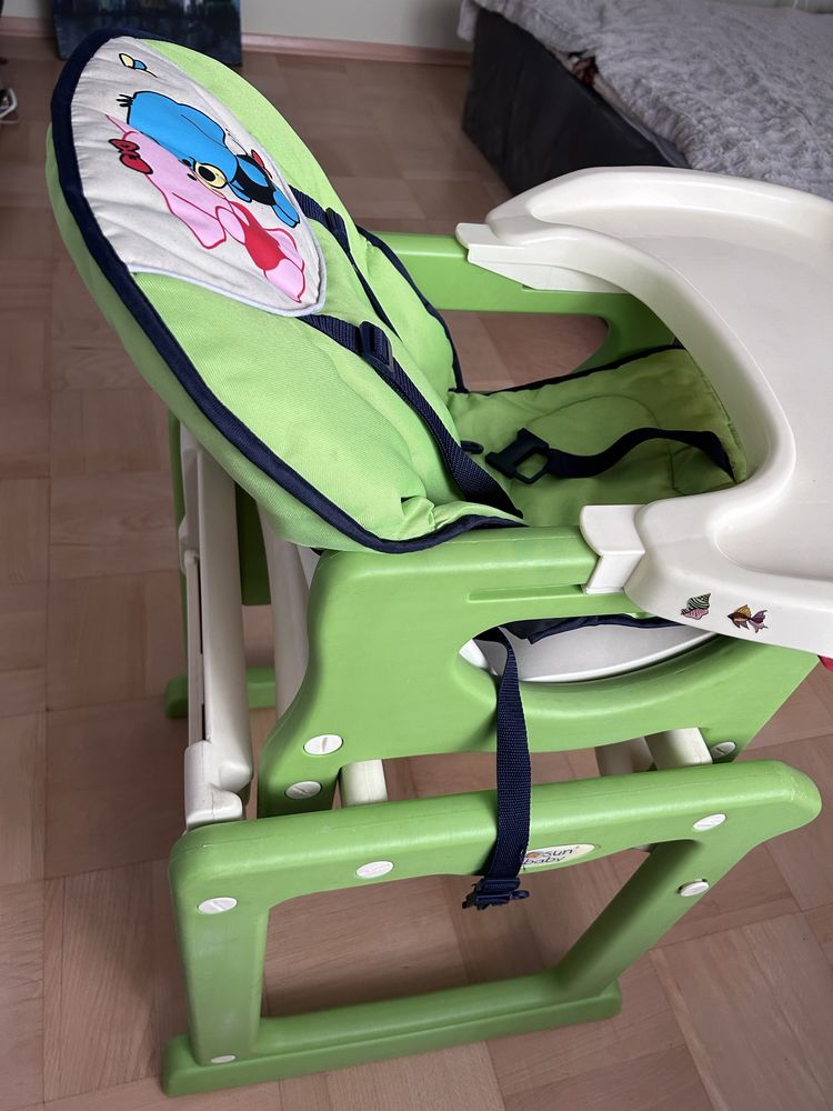 Krzeselko do karmienia 3 w 1 sun baby