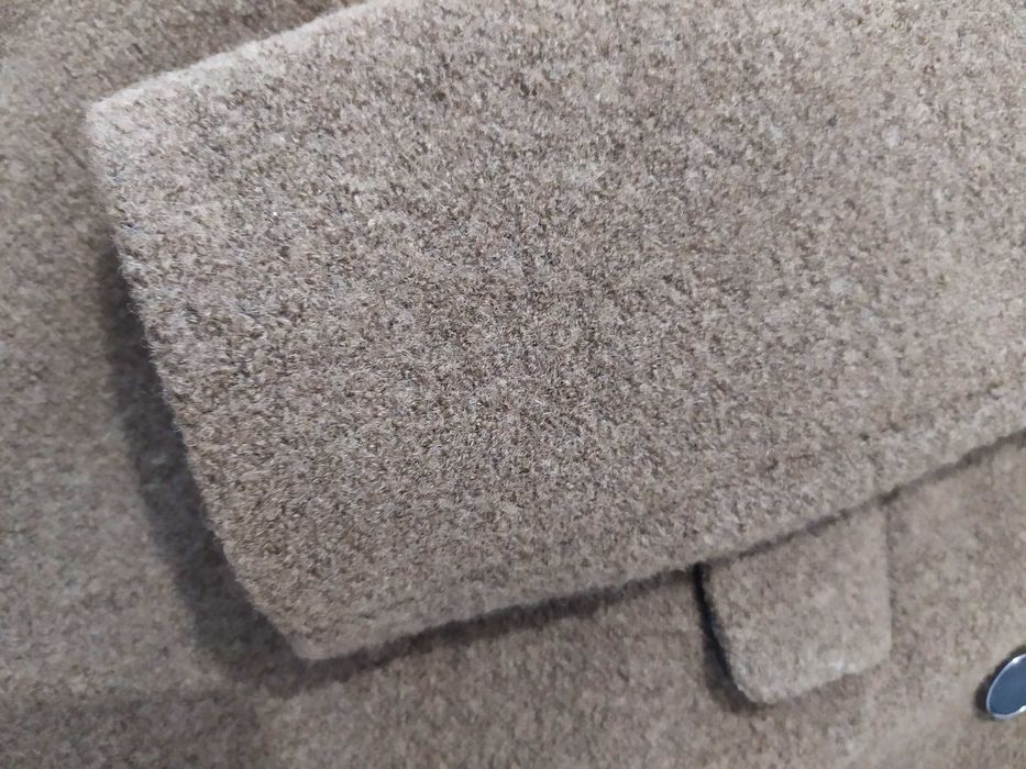 Płaszcz damski ciemnozielony