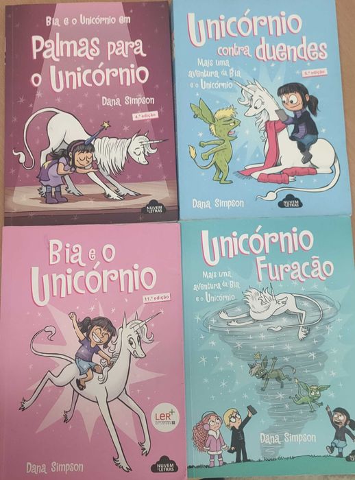 Livros Bia e o Unicórnio
