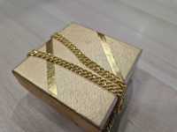 Nowy złoty łańcuszek damski singapur PR 585 45 cm
