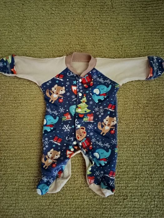 Тёплые зимние человечки на новорожденного