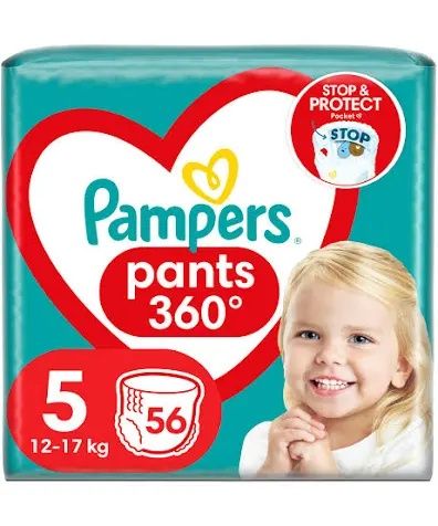 Трусики Pampers pants 4(66шт),5(56шт),підгузки-трусики Памперс