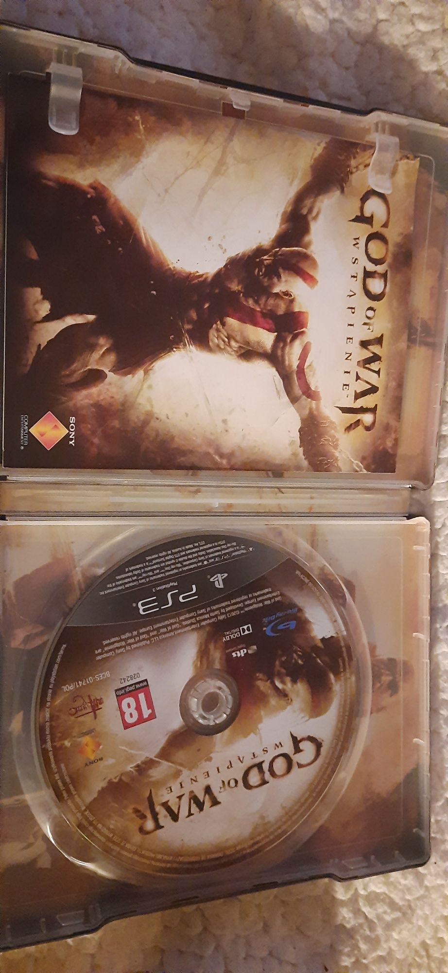 God Of War Wstąpienie Steelbook pl na ps3