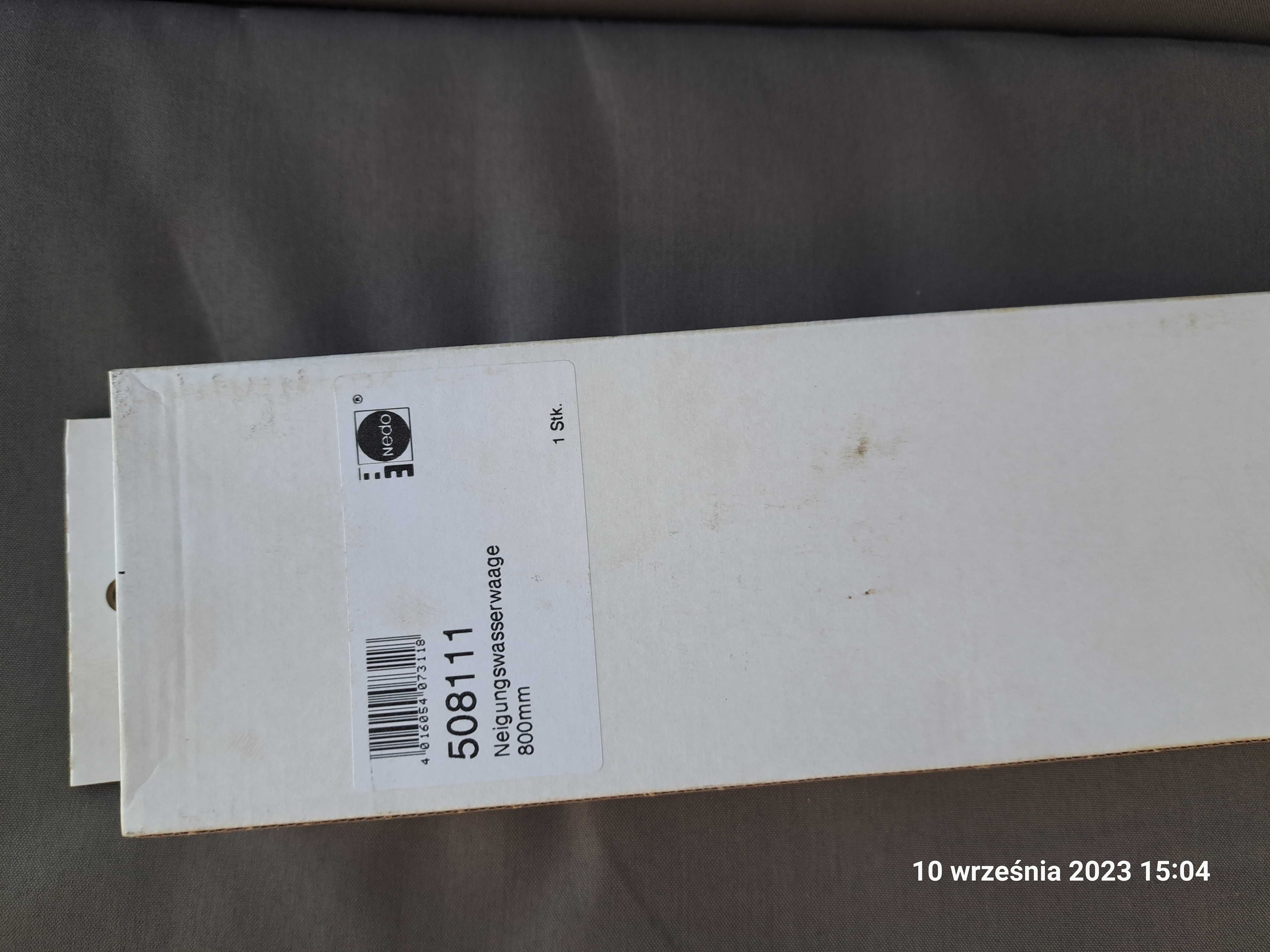 Okazja nowa niemiecka poziomnica elektroniczna Nedo N-tronic 80cm