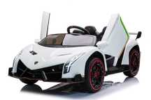 4x4 12v14ah Auto na akumulator Lamborghini Veneno Biały