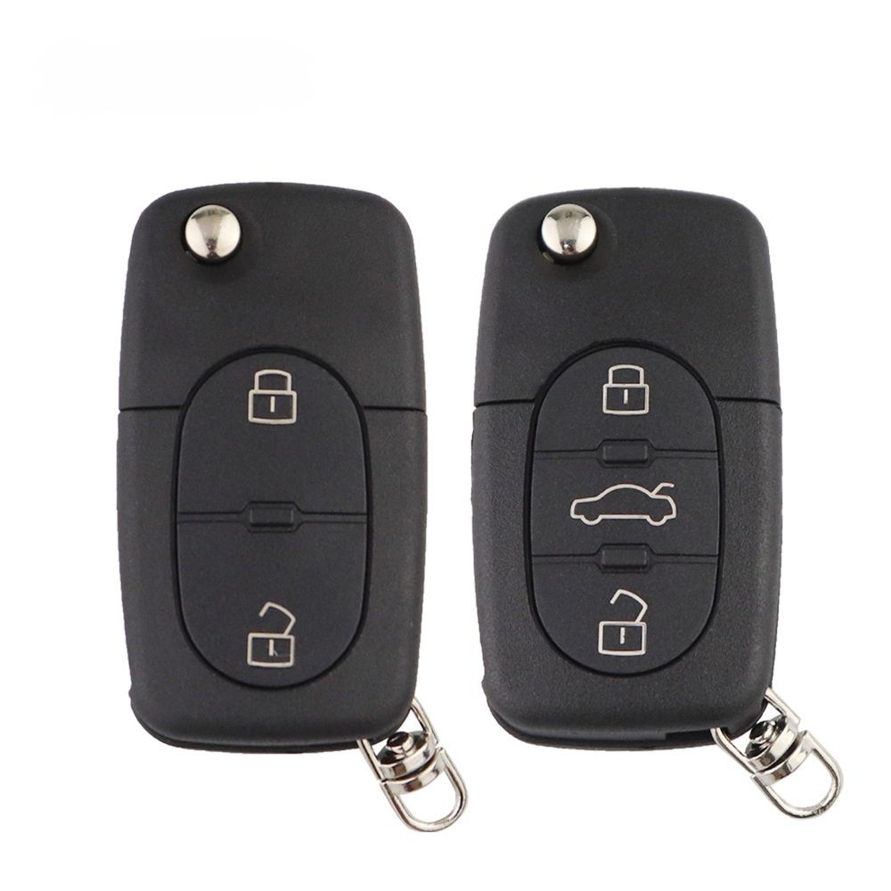 Carcaça de chaves de 2/3 Botões para Audi + Logótipo.