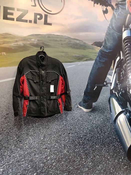 Kurtka Motocyklowa tekstylna Cycle Spiryt na motor motocykl 1284