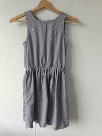 Szara dziewczęca sukienka Reserved 146