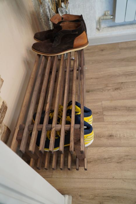 Складная обувная полка обувница банкетка этажерка полиця для взуття