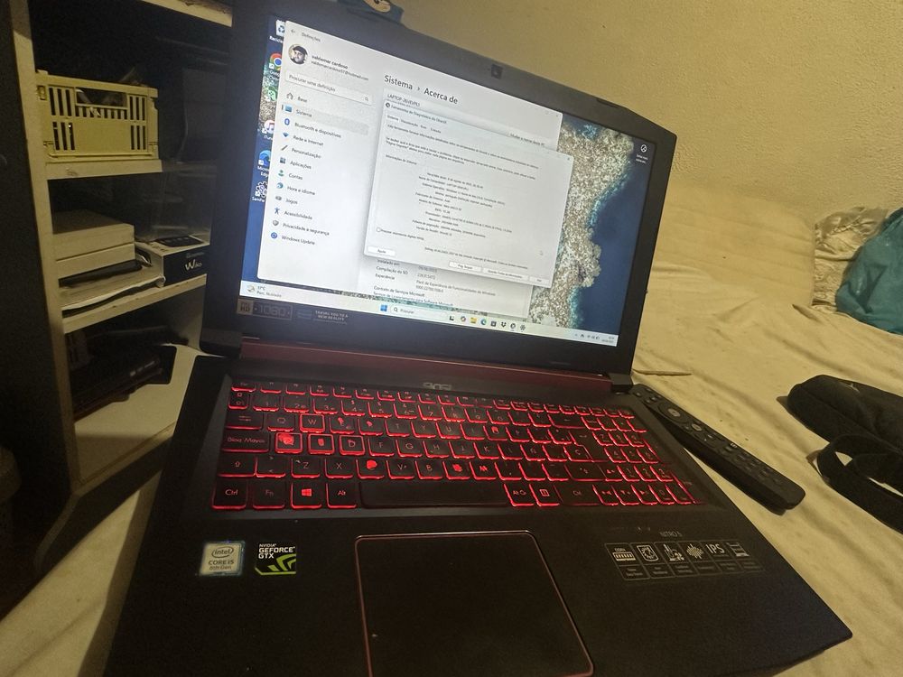 Acer nitro 5 i5 8 geracao