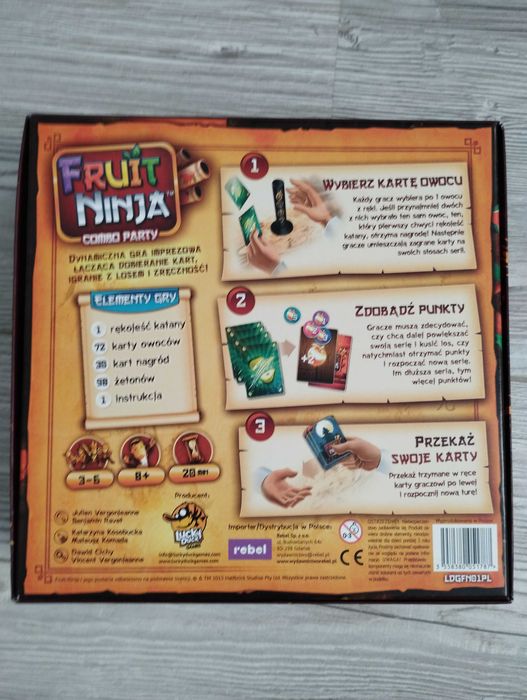 gra Fruit Ninja Combo party