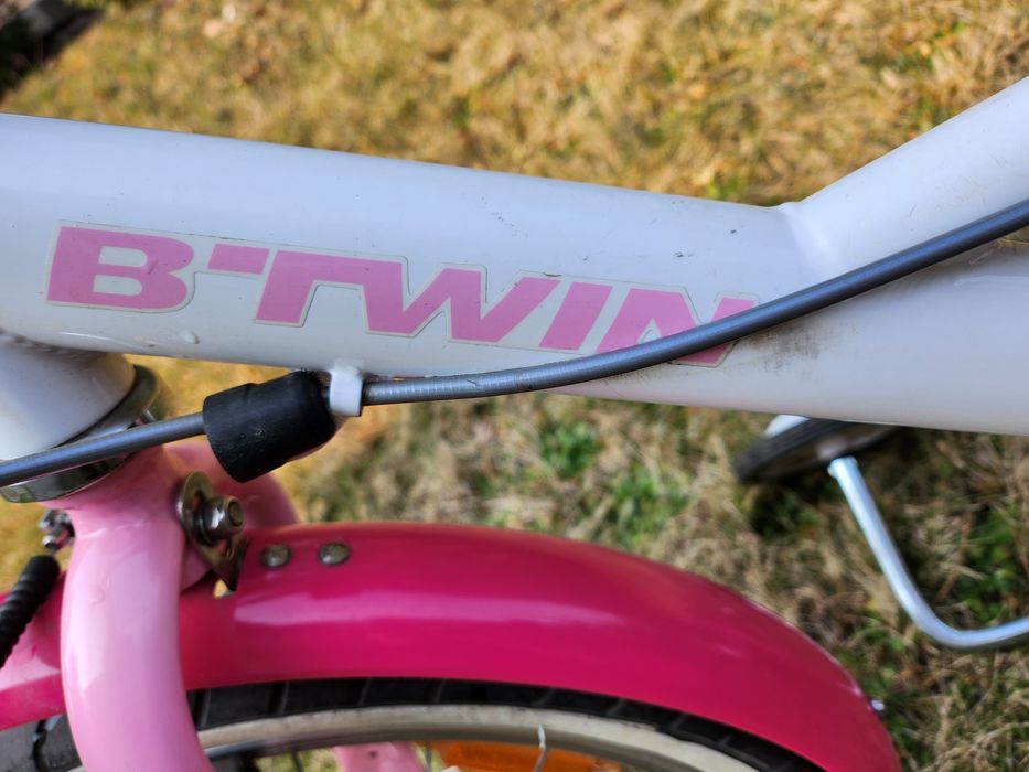 Rower decatlon btwin 16 cali  dla dziewczynki