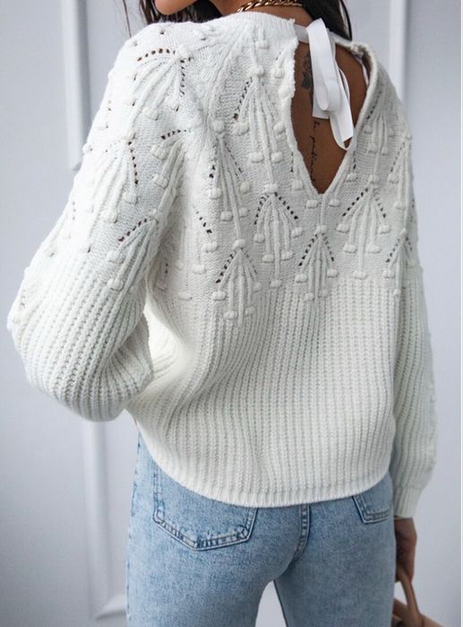 Светр оверсайз короткий